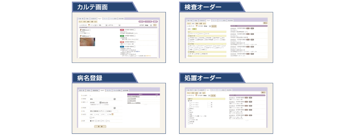 MIWeb 簡易オーダー＆カルテ