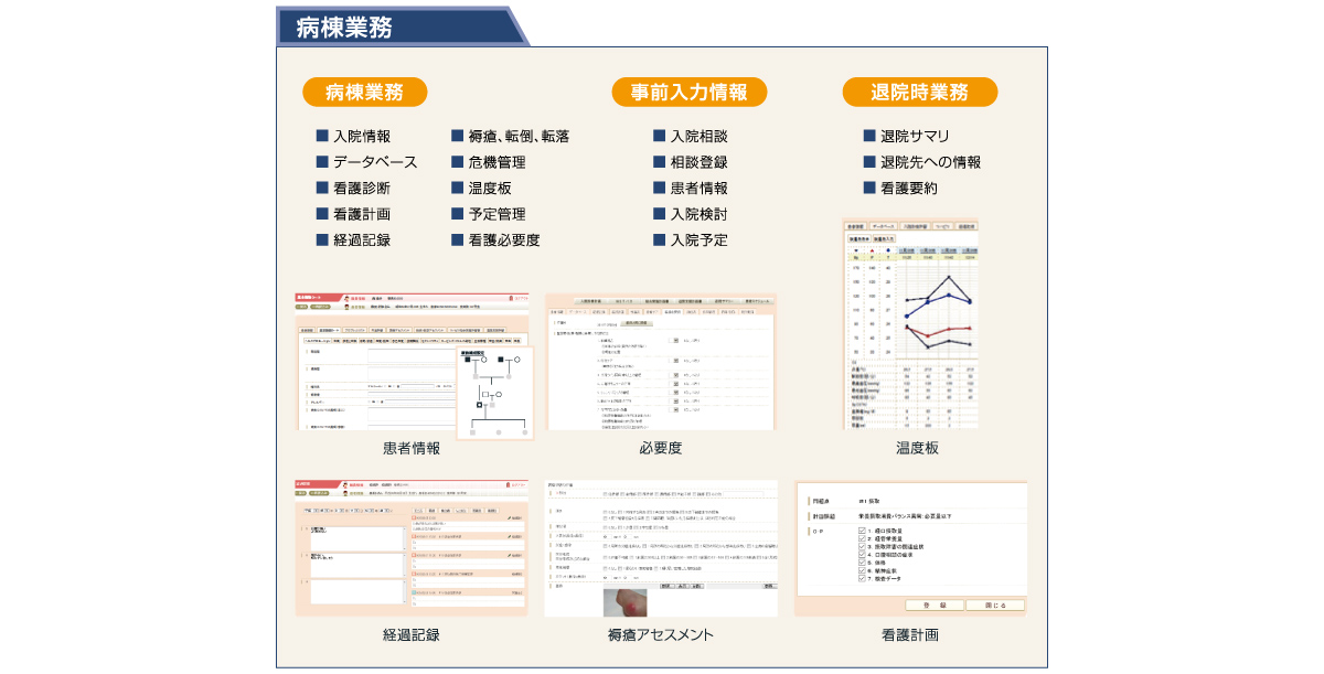 MIWeb 病棟支援システム